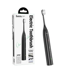Hoco Electric Toothbrush HP60 Wave With 4 Brush Heads Black Hoco Electric Toothbrush HP60 Wave With 4 Brush Heads Black